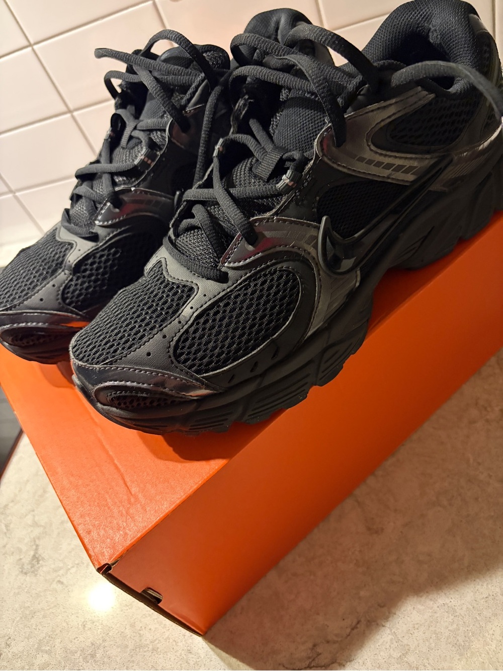 Nike Men's Black Chunky Runner Sneakers